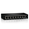 HRUI bügelfrei 10/100 / 1000m voller Gigabit 8 Port Ethernet Switch für CCTV-Netzwerk-IP-Kamera